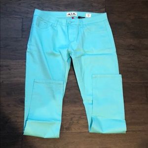 JZ Premium color Jeans Mint Green -15 fit like 11